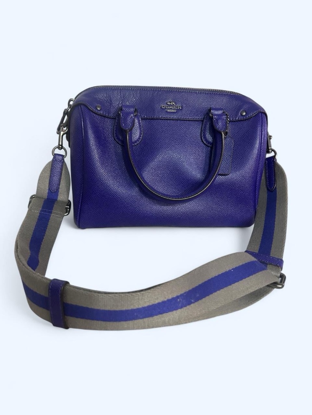 Coach Mini Bennett Satchel - Purple ๐
